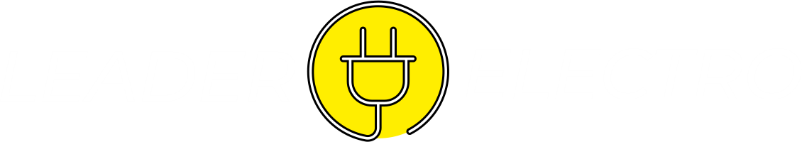 логотип лидерэлектро вайт